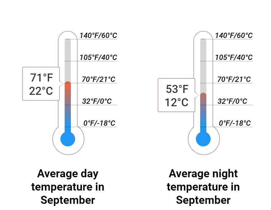 Average temperature